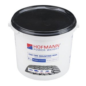 HOFMANN Montážní vosk, pasta černá 5kg - HOFFMANN