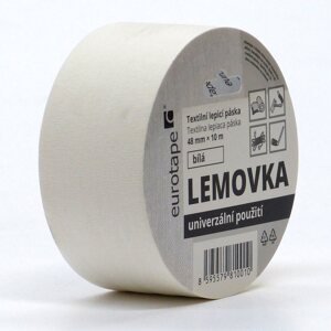 Ferdus Textilní lepící páska Lemovka, 48 mm, 10 m, různé barvy Barva: bílá