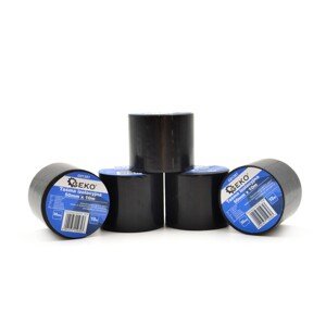 GEKO Izolační páska elektrikářská široká, 50 mm x 10 m, balení 4 ks