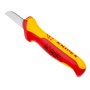 Kabelový nůž, elektrikářský VDE, 190 mm - KNIPEX 98 52
