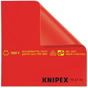Pryžový izolační přehoz, 1000V, 50x50 cm - KNIPEX 98 67 05