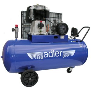 Vzduchový kompresor 270l, 400V, 4 kW, 10 bar, olejový, dvouválcový - ADLER AD700-270-5,5TD