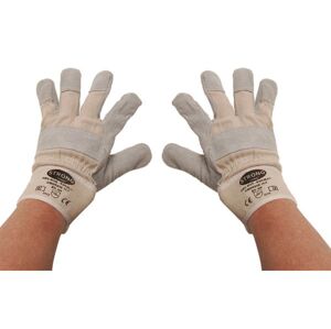 BGS Technic BGS 9957 Pracovní rukavice - kožené s podšívkou velikost 10,5