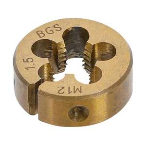BGS Technic BGS 71039-2 Závitořezná kruhová čelist M12 x 1,5 mm TiN