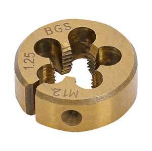 BGS Technic BGS 71039-1 Závitořezná kruhová čelist M12 x 1,25 mm TiN