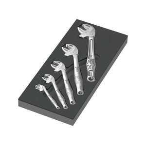 Wera 150122 Samonastavitelné klíče Joker 6004 7 ÷ 24 mm typ 9732 v pěnové vložce, Set 1 (S