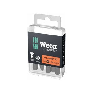 Wera 057657 Bit 1/4" PH 3 x 50 mm typ 853/4 IMP DC Impaktor