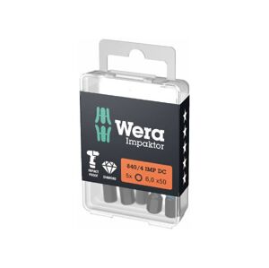 Wera 057645 Bit 1/4" inbus 5 x 50 mm 840/4 IMP DC Impaktor