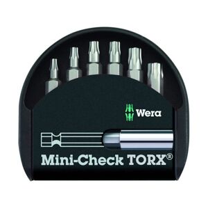 Wera 056294 6-dílná sada bitů TORX Mini-Check TX s držákem 893/4/1 K