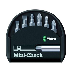 Wera 056295 6-dílná sada bitů Mini-Check s držákem 893/4/1 K