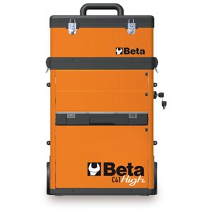 Vozík na nářadí se 2 moduly, oranžový - Beta Tools