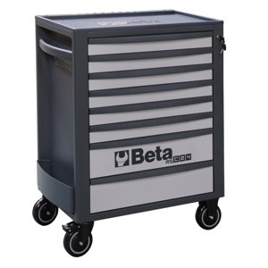 Dílenský vozík, 8 zásuvek, šedý - Beta Tools