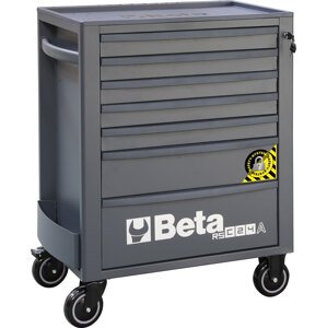 Dílenský vozík, 7 zásuvek, systém proti převrácení, antracitově šedý - Beta Tools