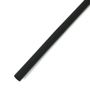 MAGG Bužírka smršťovací polyetylen 1m černá (různé velikosti) Velikost: 1.6/0.8 mm