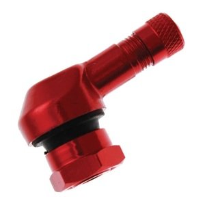 Bezdušové ventily AL moto BL25MS, průměr 11,3 mm, pro motocykly, různé barvy - Ferdus Varianta: červený