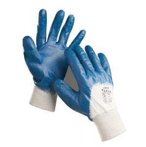 MDtools Pracovní rukavice HARRIER, polomáčený nitril, velikost 10