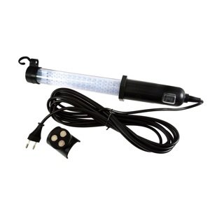 GEKO Montážní lampa LED, 60+9 diod, elektrická 230V, s hákem a magnety