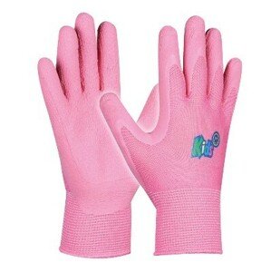MDtools Dětské pracovní rukavice KIDS PINK, růžové, velikost 5