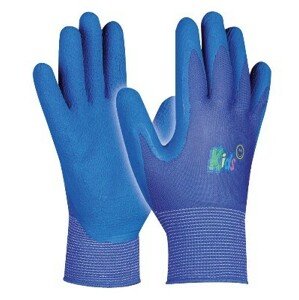 MDtools Dětské pracovní rukavice KIDS BLUE, modré, velikost 5