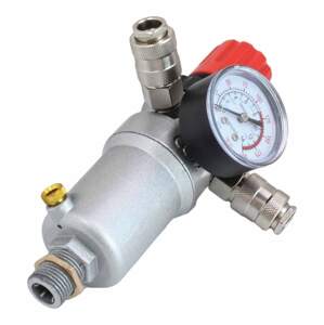 Regulátor tlaku vzduchu - odlučovač vody 1/2", max. 12 bar - ASTA