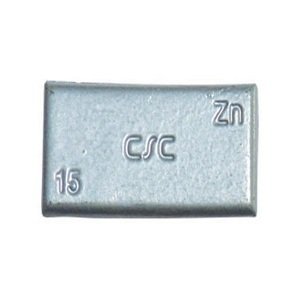 Ferdus Závaží samolepící zinkové ZNC, šedý lak, různé hmotnosti Varianta: ZNC 15 g. šedý lak. 1 ks