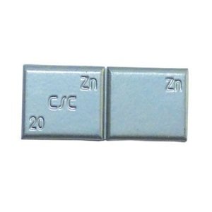 Ferdus Závaží samolepící zinkové ZNC, šedý lak, různé hmotnosti Varianta: ZNC 20 g. šedý lak. 1 ks