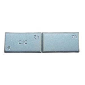 Ferdus Závaží samolepící zinkové ZNC, šedý lak, různé hmotnosti Varianta: ZNC 30 g. šedý lak. 1 ks