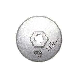 Hlavice na povolování olejových filtrů 74 mm 14-ti hranný - BGS 1041