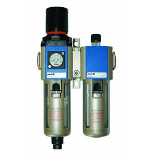Regulátory tlaku vzduchu s odlučovačem a mazáním, různé závity - ASTA Rozměr závitu: 45017