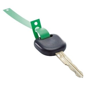 EICHNER Klíčenky - visačky na klíče s poutkem plastové, balení 1000 ks, zelené