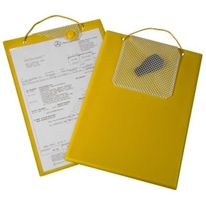 EICHNER Desky na dokumenty A4 s magnetickým uzávěrem, různé barvy - Magnetic Barva: žlutá