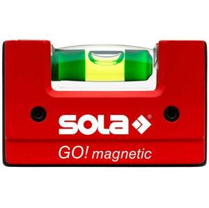 Vodováha kompaktní 6,8 cm, s magnetem - SOLA