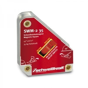 Schweißkraft® Vypínatelný svařovací úhlový magnet SWM-2 35