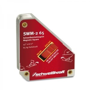 Schweißkraft® Vypínatelný svařovací úhlový magnet SWM-2 65