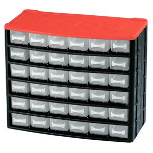 TOOD Box na nářadí 36 zásuvek, 330x160x270 mm, plast