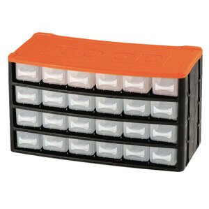 TOOD Box na nářadí 24 zásuvek, 330x160x180 mm, plast