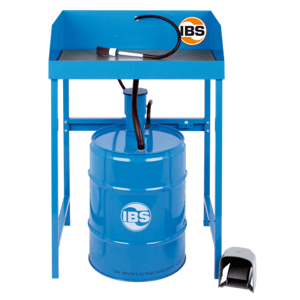 Mycí stůl typ BK 50, 50 litrů, nosnost 50 kg, elektrické čerpadlo a štětec - IBS Scherer