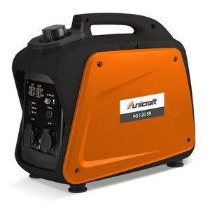 Unicraft® Invertorová benzínová elektrocentrála 1800 W, 2 zásuvky 230 V - UNICRAFT PG-I 20 SR