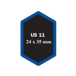 Univerzální opravná vložka US, šestihranná, různé velikosti - Ferdus Varianta: US 11 24x35 mm. 1 ks